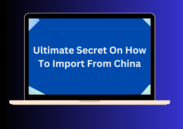 1. China Importation course